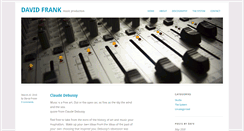 Desktop Screenshot of davidfrankmusic.com